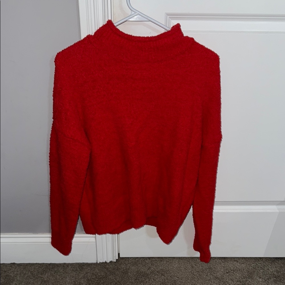 Cozy Red Women's Sweater